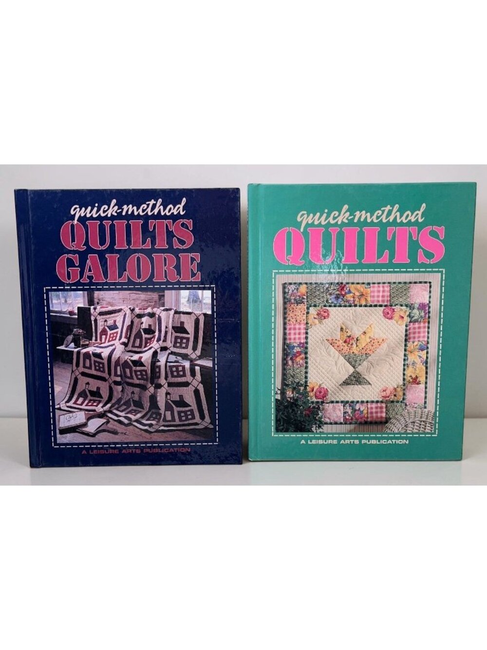 Quick Method Quilts / Quilts Galore Pattern Book Set Leisure Arts 31 Projects